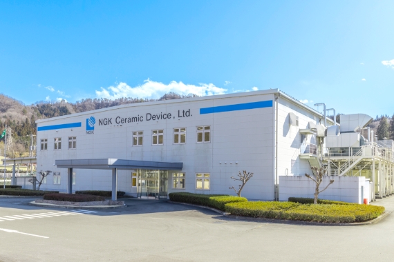 NGKセラミックデバイス都留工場 社屋の写真